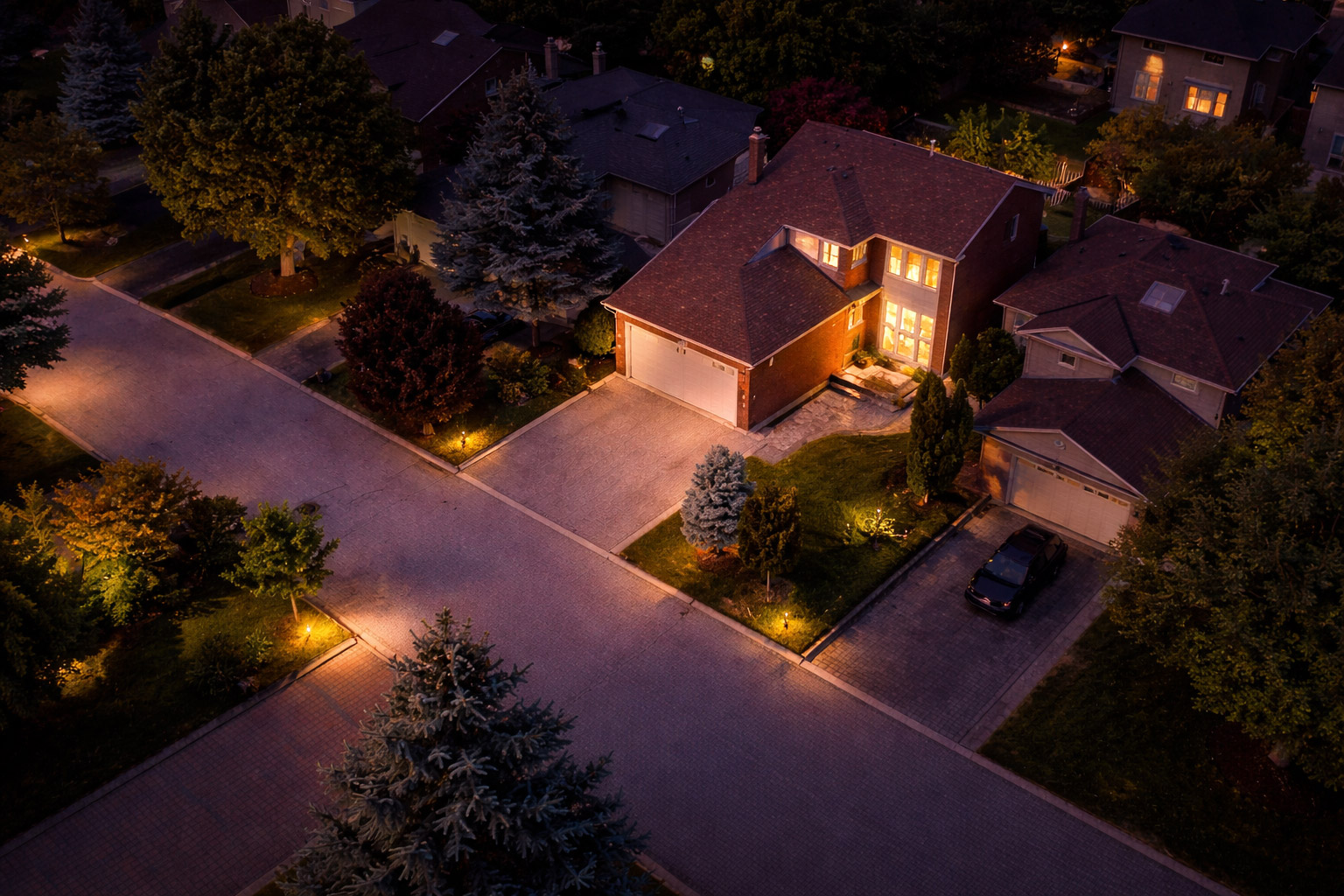 Luxury property exterior